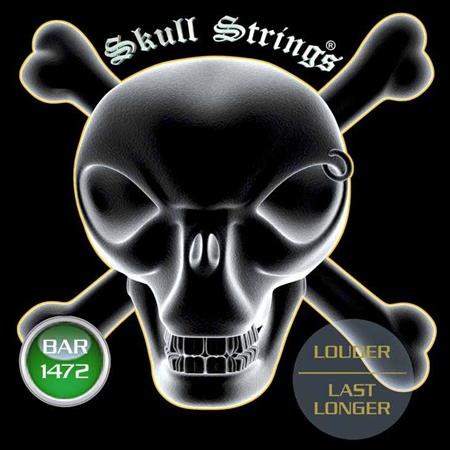 Ac­ces­soires pour Gui­tares & Basses Skull Strings - Skull Strings Xtrem 6 cordes Baritone 14-72 - Guitare électrique