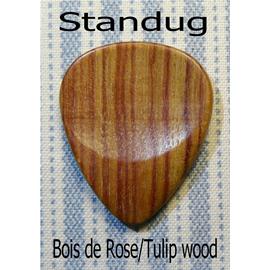 Ac­ces­soires pour Gui­tares & Basses Dugain - Modèles ergonomiques Standug Bois semi-précieux Droitier - Mediators