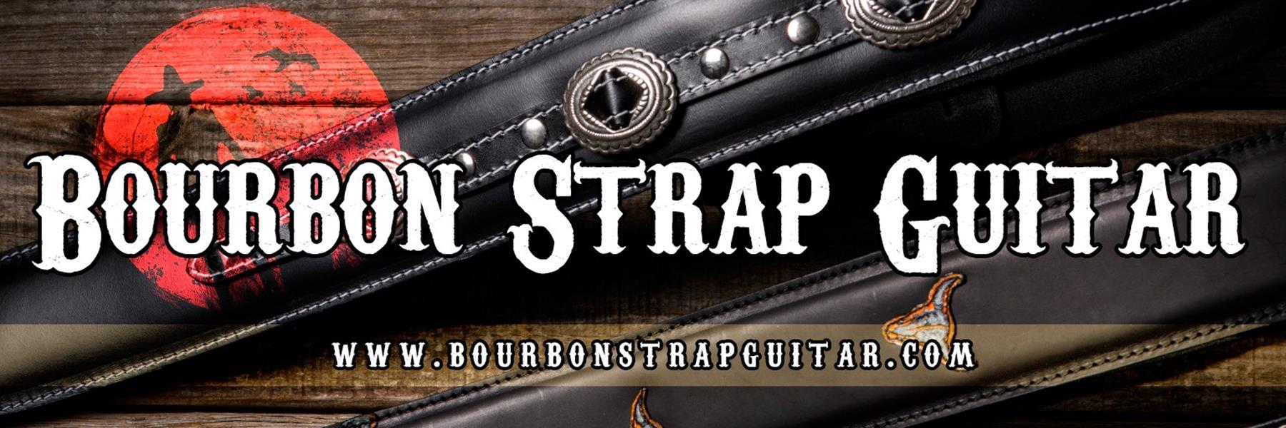 Bourbon Strap Guitar, the strap made in Spain 🇪🇸
