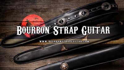 Bourbon Strap Guitar,  la sangle Made in Spain 🇪🇸