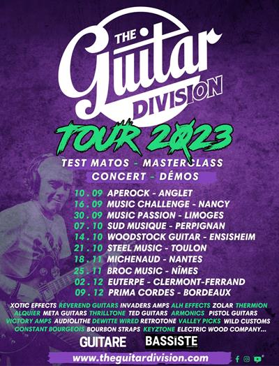 THE GUITAR DIVISION TOUR 2023