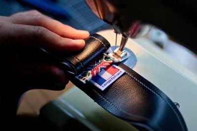 Vintage Woodstock guitar strap | Craftsmanship &amp; retro style - Tom Vintage Strap's