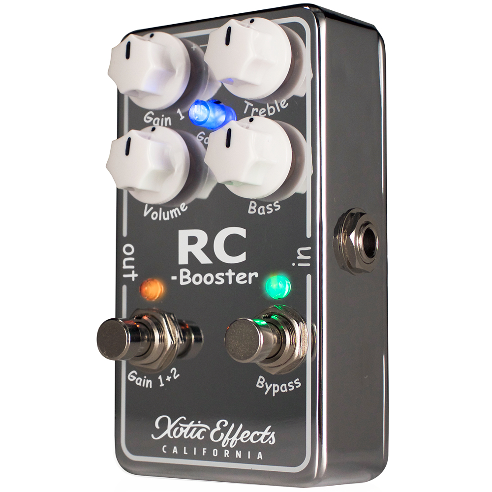 Bass RC Booster V2 | Effects & Pedals Xotic California | The