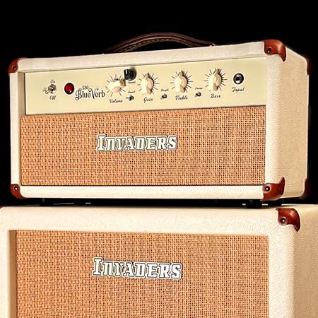 Amps Invaders Amplification - 530 BlueVerb – Ivory (Head / Cab) - Head