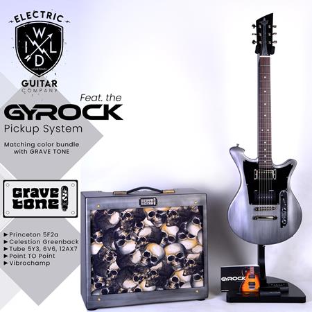 Guitares électriques Wild Custom Guitars - BUNDLE WILDONE GYROCK ed. + GRAVE TONE PRINCETON AMP - Guitares 6 cordes