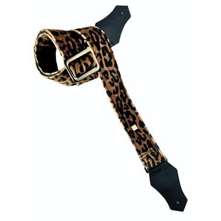 Accessories GET'M GET'M INC. - Dark Leopard 2″ Guitar Strap - Straps