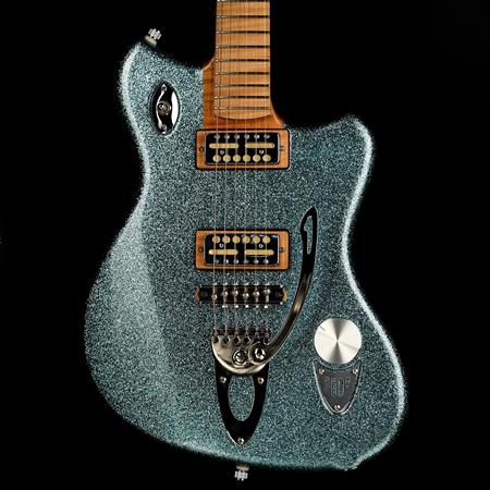 Guitares électriques Djerjinski Custom Guitars - Djerjinski Blue Sonic Pie - Guitares 6 cordes