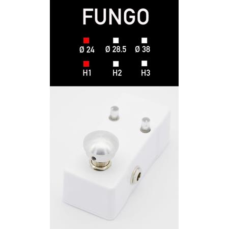 Effects & Pedals Pedal Room Italy - Fungo Ø 24mm - H 14,5mm - D24H1 - Aluminum, Chrome, Nichel Black, Gold, Red, Orange, Green, Blue, Purple, Pink, Black, Yellow - Accessories