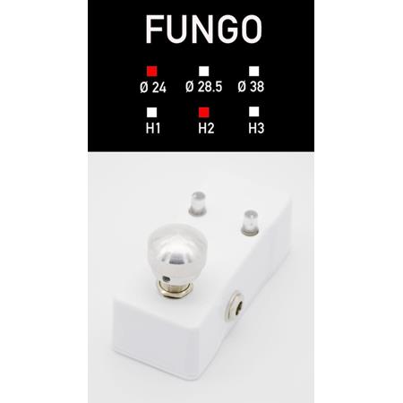 Effects & Pedals Pedal Room Italy - Fungo Ø 24mm - H 19,5mm - D24H2 - Aluminum, Chrome, Nichel Black, Gold, Red, Orange, Green, Blue, Purple, Yellow - Accessories