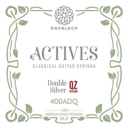 Ac­ces­soires pour Gui­tares & Basses Knobloch Strings - ACTIVES QZ Nylon Medium-High Tension 400ADQ 34 Kg - Guitare Classique