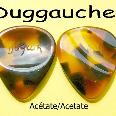 Ac­ces­soires pour Gui­tares & Basses Dugain - Modèle Duggaucher Acetate Gaucher - Mediators