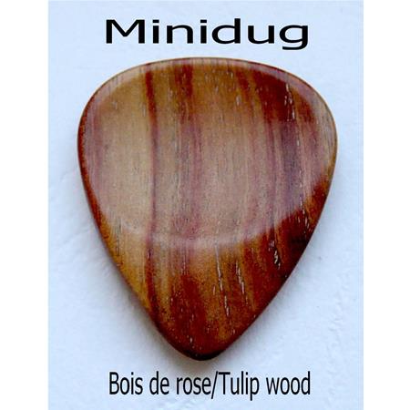 Ac­ces­soires pour Gui­tares & Basses Dugain - Modèle Minidug Bois Droitier - Mediators