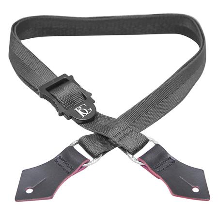 Ac­ces­soires pour Gui­tares & Basses BG Franck Bichon - Sangle Noire Ukulélé - GNU - Sangles