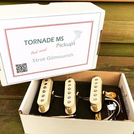 Ac­ces­soires pour Gui­tares & Basses Tornade MS Pickups - Set Strat Gilmourish - Guitare électrique