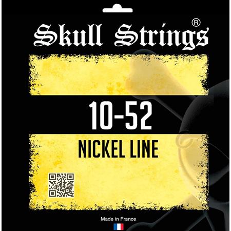 Ac­ces­soires pour Gui­tares & Basses Skull Strings - Skull Strings 10-52 Nickel Line - Guitare électrique