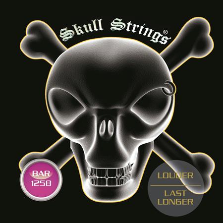 Ac­ces­soires pour Gui­tares & Basses Skull Strings - Skull Strings Xtrem 6 cordes Baritone 12-58 - Guitare électrique