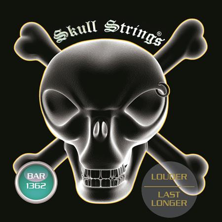 Ac­ces­soires pour Gui­tares & Basses Skull Strings - Skull Strings Xtrem 6 cordes Baritone 13-62 - Guitare électrique