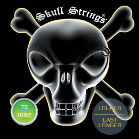 Ac­ces­soires pour Gui­tares & Basses Skull Strings - Skull Strings Xtrem 7 cordes 10-62 - Guitare électrique