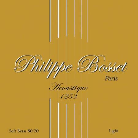Ac­ces­soires pour Gui­tares & Basses Philippe BOSSET - Acoustique - Soft-brass 80/20 12-53 - Guitare acoustique