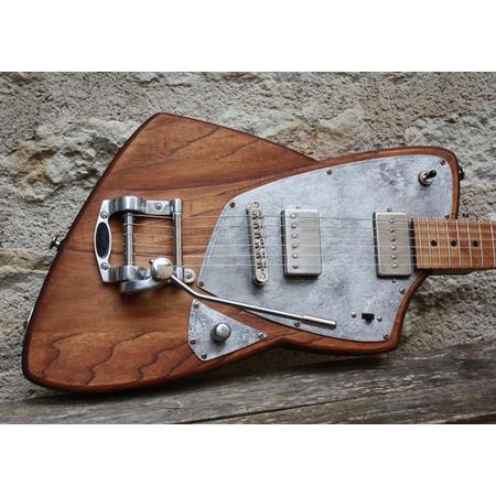 Guitares électriques Pistol Guitars - Spaceboard \"Old Honey\" - Guitares 6 cordes