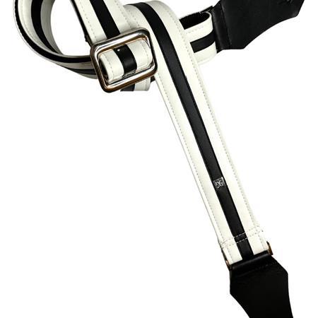 Ac­ces­soires pour Gui­tares & Basses GET'M GET'M INC - Speedster 2″ Guitar Strap - White - Sangles