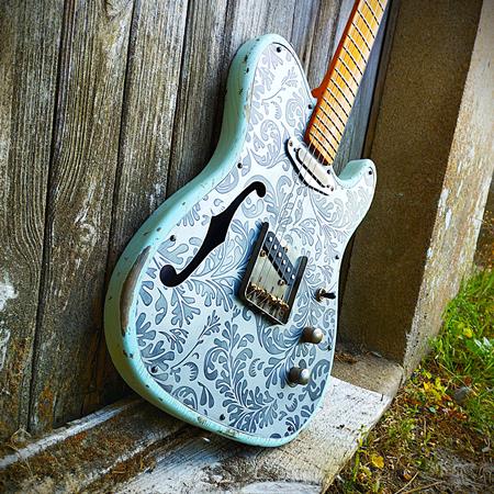 Guitares électriques WIZARD GUITARS - Telecaster Thineline Irontop - Guitares 6 cordes