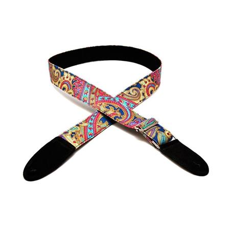 Ac­ces­soires pour Gui­tares & Basses Bourbon Strap Guitar - VELVET BLUE - Sangles