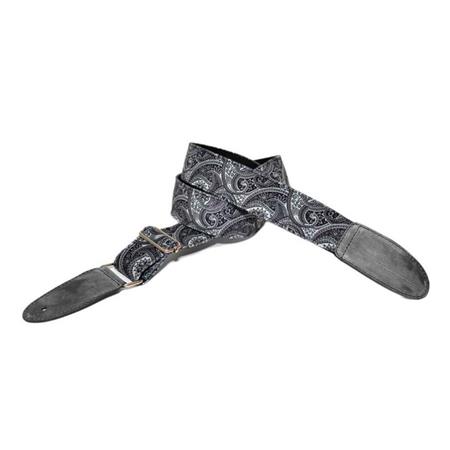Ac­ces­soires pour Gui­tares & Basses Bourbon Strap Guitar - VELVET GREY - Sangles