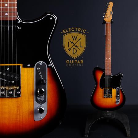 Guitares électriques Wild Custom Guitars - WILD-TV SUNBURST GLOSS - Guitares 6 cordes