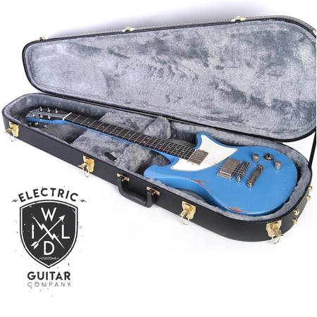 Guitares électriques Wild Custom Guitars - WILDONE DOVE BLUE RELIC - Guitares 6 cordes