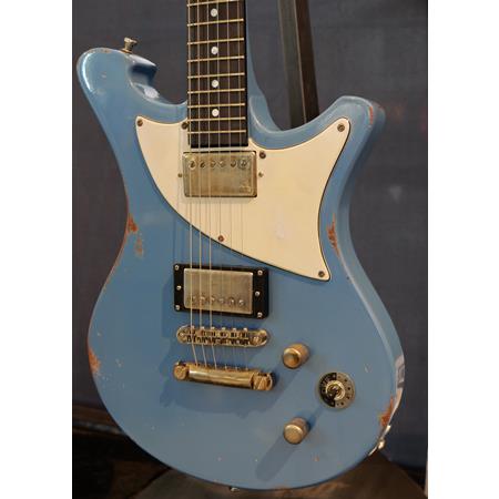 Guitares électriques Wild Custom Guitars - WILDONE PELHAM BLUE RELIC - Guitares 6 cordes