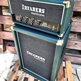 Amplificateurs Guitares Électriques Invaders Amplification - 1×12″ + 1×10″ Bass Cab « Classy » - Cabinet