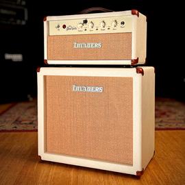 Amps Invaders Amplification - 530 BlueVerb – Ivory (Head / Cab) - Head