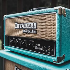 Amplificateurs Guitares Électriques Invaders Amplification - 535 BlueLemon - Head