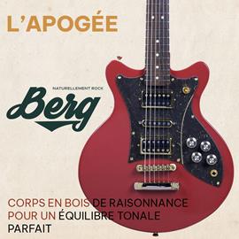 Guitares électriques Berg Guitares - APOGÉE - Guitares 6 cordes