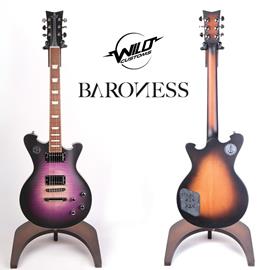 Guitares électriques Wild Custom Guitars - BARONESS PURPLE BURST - Guitares 6 cordes