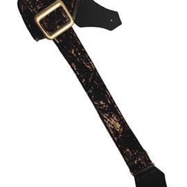 Accessories GET'M GET'M INC - Boujee Velvet 2\" Guitar Strap - Tourmaline Brown - Straps