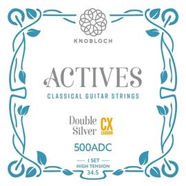 Ac­ces­soires pour Gui­tares & Basses Knobloch Strings - CAJA DE 14 JUEGOS : ACTIVES CX Carbon High Tension 500ADC 34.5 Kg - Guitare Classique