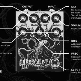 Effects & Pedals Audiolithe - Chaosculpt Bass - Fuzz