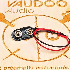 Accessories Vaudoo Audio - Connecteurs pour pile 9V - Electronics