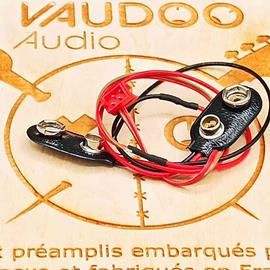 Accessories Vaudoo Audio - Connecteurs pour pile 9V - Electronics