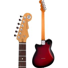 Guitares électriques Reverend Guitars - CROSS CUT RM METALLIC RED BURST - Guitares 6 cordes