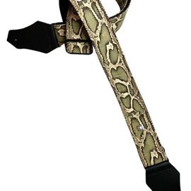 Accessories GET'M GET'M INC. - Diamondback 2\" Guitar Strap - Rattler Green - Straps