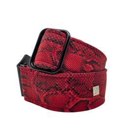 Ac­ces­soires pour Gui­tares & Basses GET'M GET'M INC - Diamondback 2\" Guitar Strap - Rattler Red - Sangles