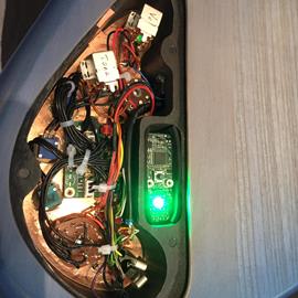 Ac­ces­soires pour Gui­tares & Basses Vaudoo Audio - Diffuseur LED pour Power Block Plug'N'Play - Electronique