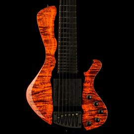 Basses Djerjinski Custom Guitars - Djerjinski Black River - Basse 6 cordes