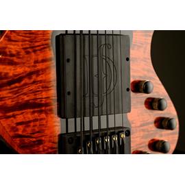 Bass Guitars Djerjinski Custom Guitars - Djerjinski Black River - 6-Strings Bass