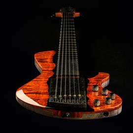 Basses Djerjinski Custom Guitars - Djerjinski Black River - Basse 6 cordes