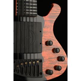 Basses Djerjinski Custom Guitars - Djerjinski Black River - Basse 6 cordes