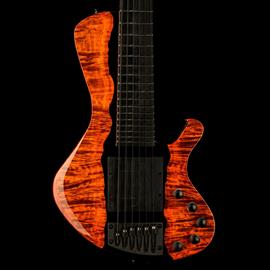 Basses Djerjinski Custom Guitars - Djerjinski Black River - Basse 6 cordes